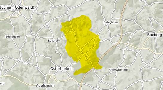 Immobilienpreisekarte Rosenberg Baden