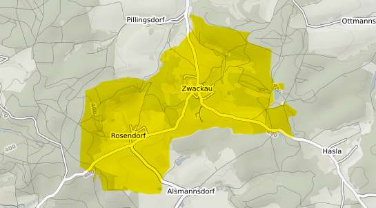 Immobilienpreisekarte Rosendorf (Th&uuml;ringen)