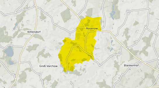 Immobilienpreisekarte Rosenow b. Altentreptow