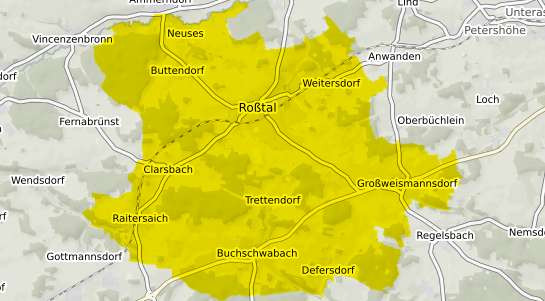 Immobilienpreisekarte Ro&szlig;tal