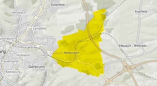 Immobilienpreisekarte Rottendorf Unterfranken