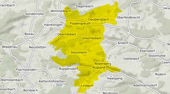 Immobilienpreisekarte R&uuml;gland