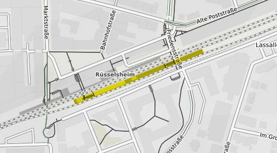 Immobilienpreisekarte Rüsselsheim am Main