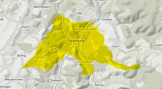 Immobilienpreisekarte Saarburg Saar