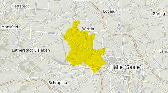 Immobilienpreisekarte Salzatal