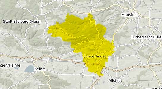 Immobilienpreisekarte Sangerhausen