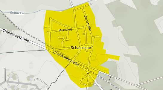 Immobilienpreisekarte Schacksdorf