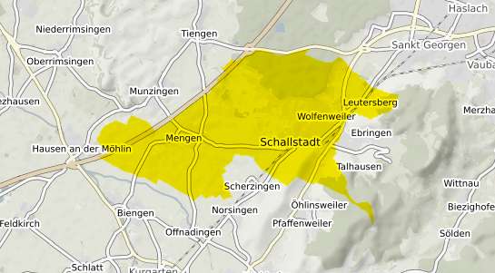 Immobilienpreisekarte Schallstadt