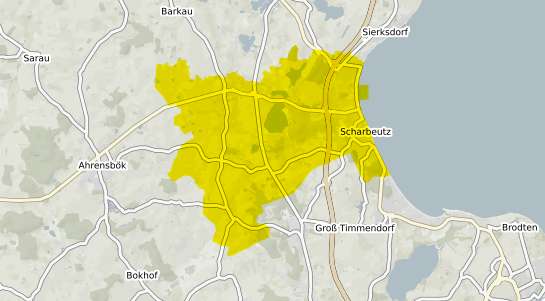 Immobilienpreisekarte Scharbeutz