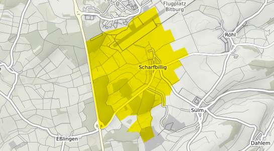 Immobilienpreisekarte Scharfbillig