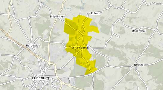 Immobilienpreisekarte Scharnebeck b. Lueneburg