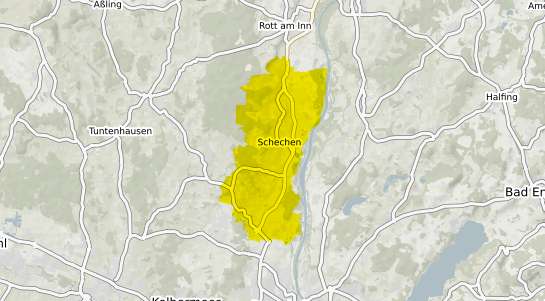 Immobilienpreisekarte Schechen b. Rosenheim, Oberbayern