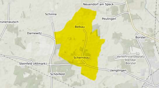 Immobilienpreisekarte Schernikau b. Stendal