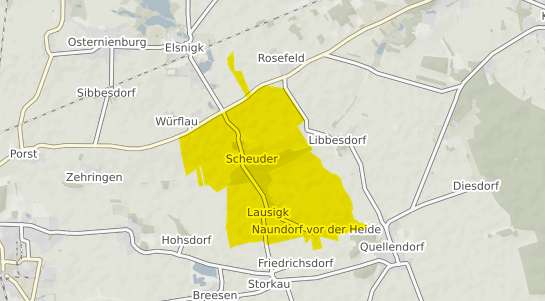 Immobilienpreisekarte Scheuder