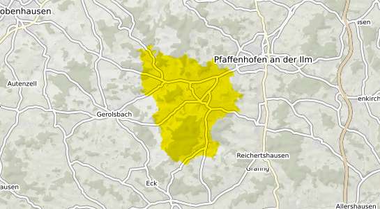 Immobilienpreisekarte Scheyern