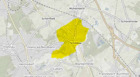 Immobilienpreisekarte Schildow