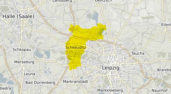 Immobilienpreisekarte Schkeuditz