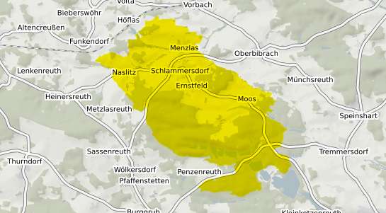 Immobilienpreisekarte Schlammersdorf Oberpfalz
