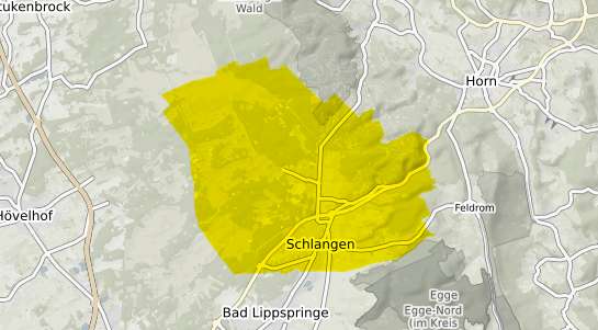 Immobilienpreisekarte Schlangen