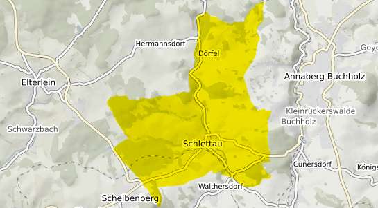 Immobilienpreisekarte Schlettau Erzgebirge