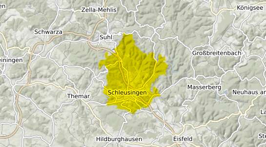 Immobilienpreisekarte Schleusingen