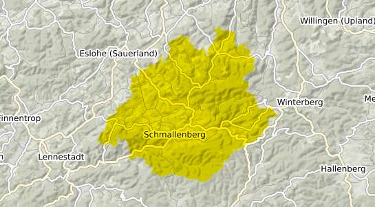 Immobilienpreisekarte Schmallenberg