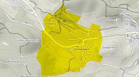 Immobilienpreisekarte Schmerbach b. Gotha, Thueringen