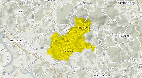 Immobilienpreisekarte Schöllnach