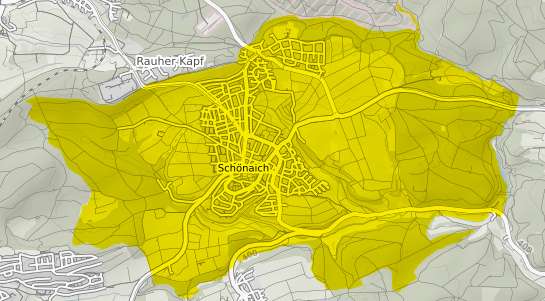 Immobilienpreisekarte Schoenaich Wuerttemberg