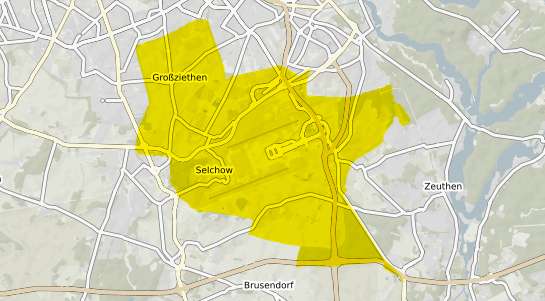 Immobilienpreisekarte Schoenefeld b. Berlin