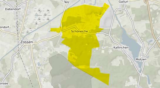 Immobilienpreisekarte Schoeneiche b. Berlin