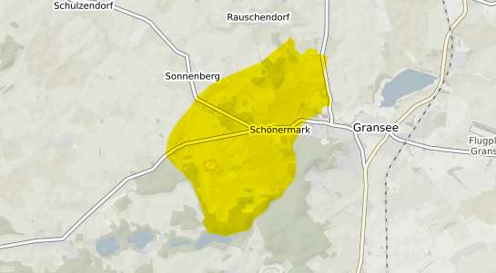 Immobilienpreisekarte Schoenermark b. Gransee