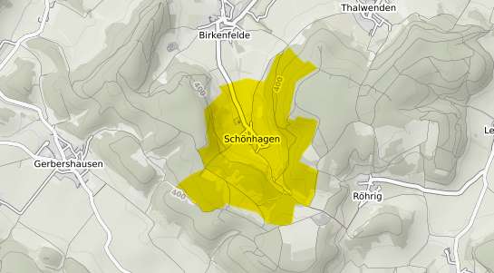 Immobilienpreisekarte Schönhagen (Eichsfeld) b. Heilbad Heiligenstadt