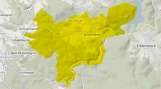 Immobilienpreisekarte Schoenheide Erzgebirge