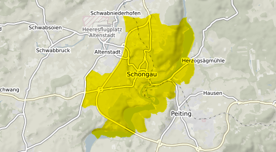 Immobilienpreisekarte Schongau