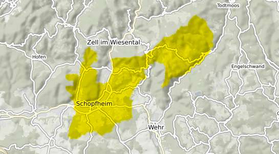 Immobilienpreisekarte Schopfheim