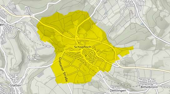 Immobilienpreisekarte Schopfloch Kr. Freudenstadt