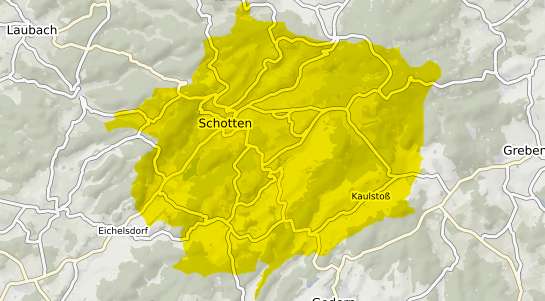 Immobilienpreisekarte Schotten Hessen