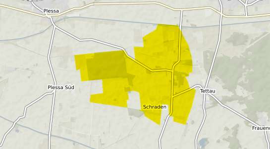 Immobilienpreisekarte Schraden b. Elsterwerda
