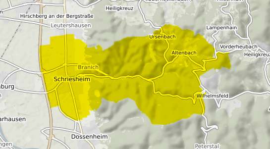 Immobilienpreisekarte Schriesheim