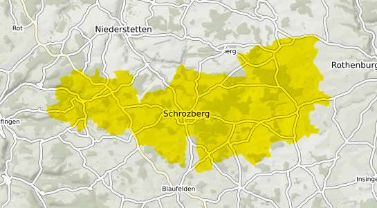 Immobilienpreisekarte Schrozberg