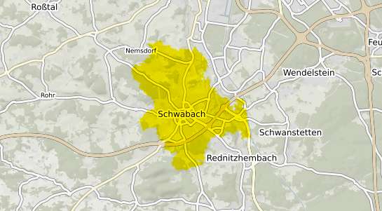 Immobilienpreisekarte Schwabach