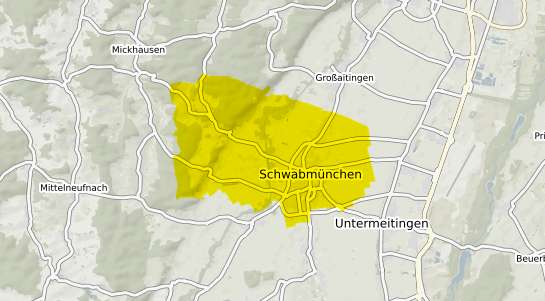 Immobilienpreisekarte Schwabm&uuml;nchen
