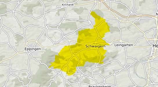Immobilienpreisekarte Schwaigern Wuerttemberg