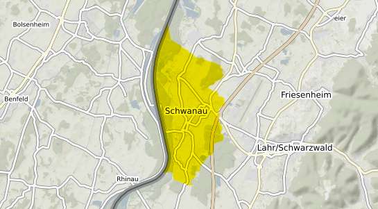 Immobilienpreisekarte Schwanau