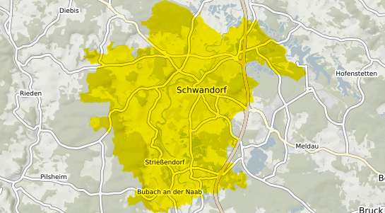 Immobilienpreisekarte Schwandorf Bayern