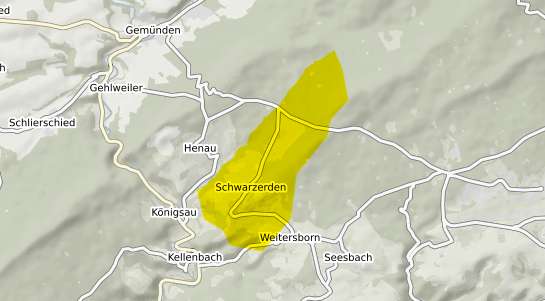 Immobilienpreisekarte Schwarzerden Hunsrueck