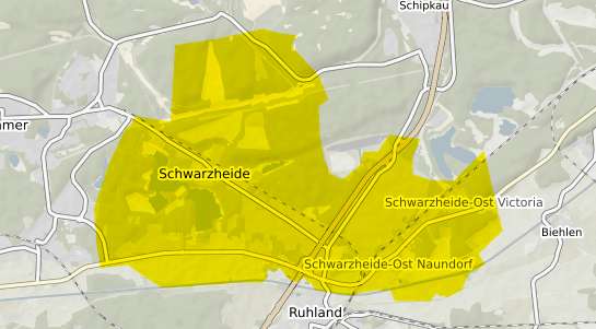 Immobilienpreisekarte Schwarzheide