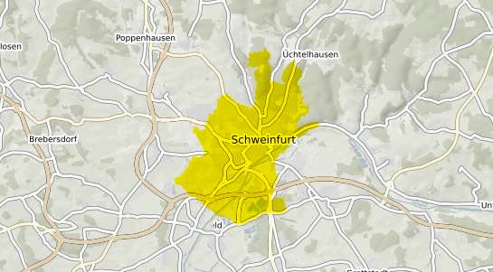 Immobilienpreisekarte Schweinfurt