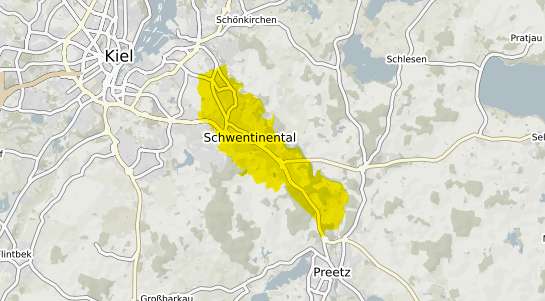 Immobilienpreisekarte Schwentinental